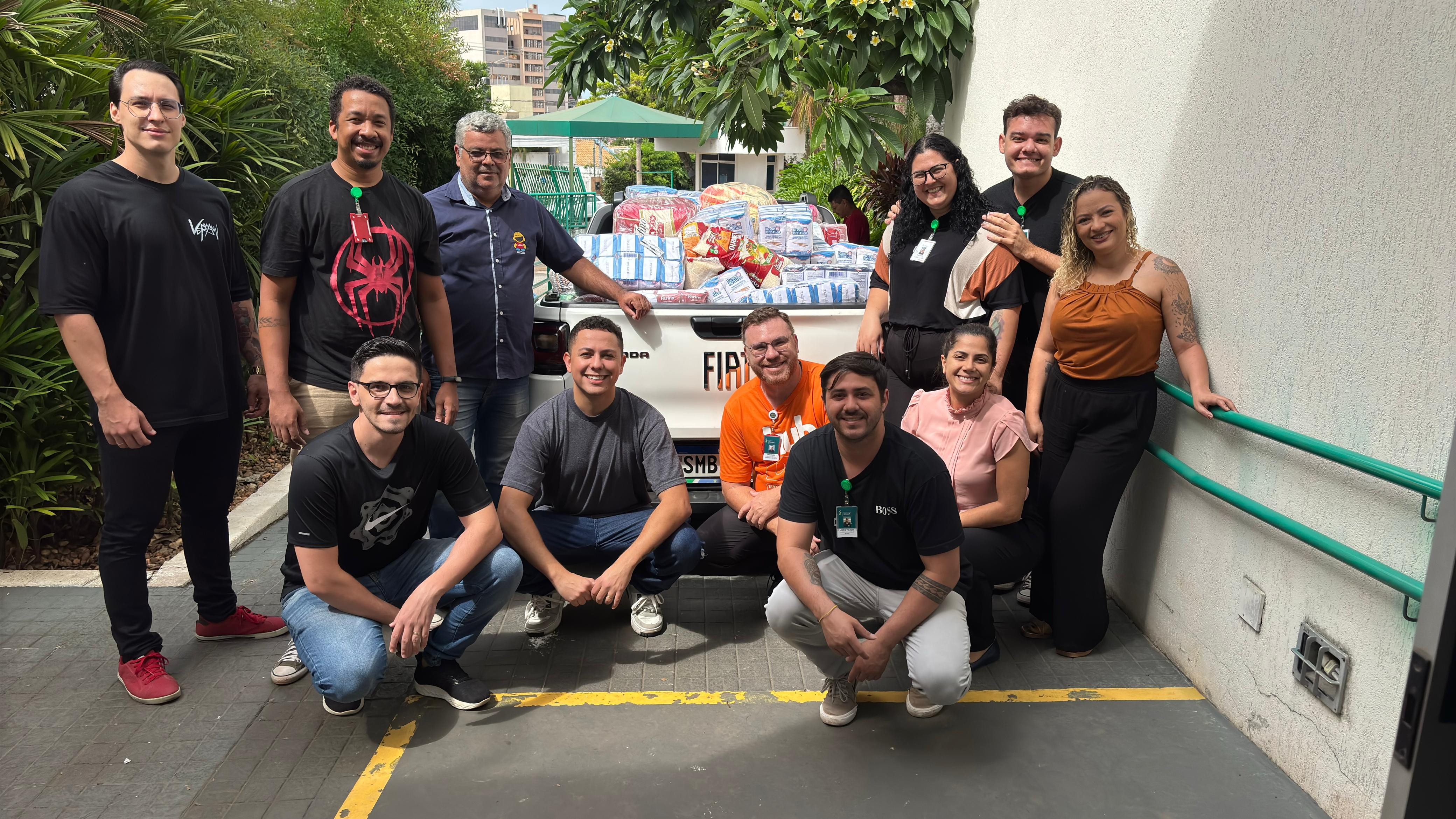 Solidariedade: Unimed Campo Grande doa quase 3 toneladas de alimentos para a AACC-MS