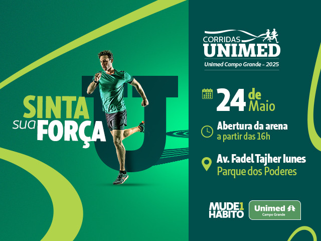 3ª Corrida Unimed Campo Grande movimenta o Parque dos Poderes neste sábado (24) 