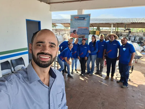 Sistema OCB/MS inicia visitas de sensibilização do projeto CataCoop a cooperativas de reciclagem